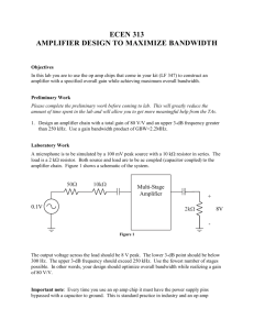 Maximizing Op Amp Bandwidth