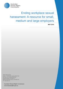 docx of "Ending workplace sexual harassment: A