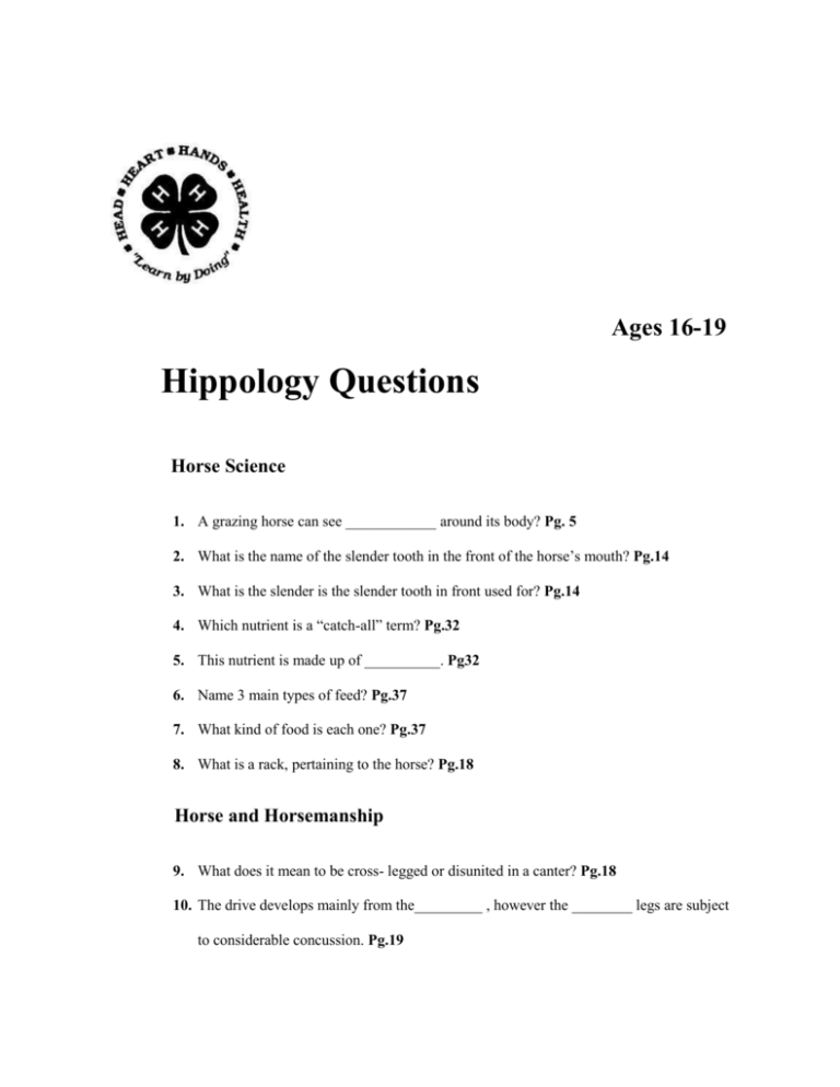 Horse Science Jackson County 4