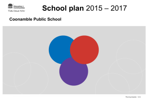 School Plan 2015-2017 - Coonamble Public School