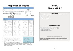 Maths Newsletter 5