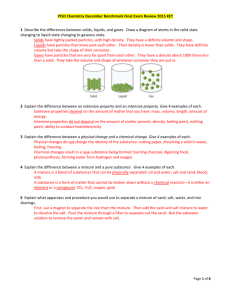 Benchmark Review Key