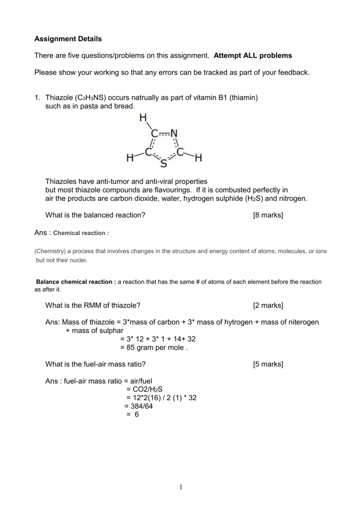 assignment on green chemistry
