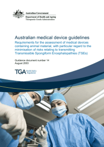 Requirements for the assessment of medical devices containing