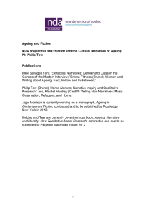 Fiction and the Cultural Mediation of Ageing