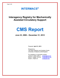 CMS Report - University of Alabama at Birmingham