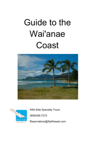 Guide to the Wai`anae Coast