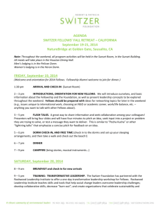 ca_retreat_agenda_2014 - Robert & Patricia Switzer Foundation