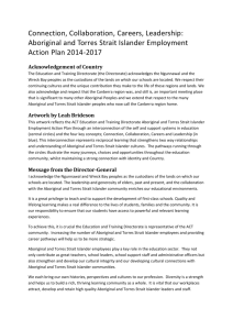 The Aboriginal and Torres Strait Islander Employment Action Plan