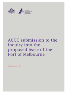 [Document title] - Australian Competition and Consumer Commission