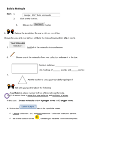 Build a Molecule