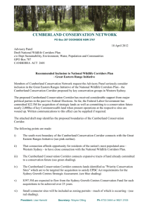 Cumberland Conservation Network (Word