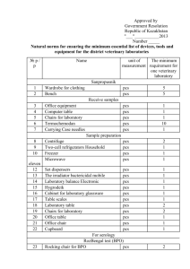Natural norms for ensuring the minimum essential list of devices