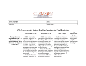 AMLE Assessment 4