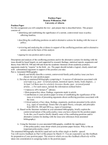 Position Paper - Purdue University