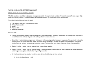 Metric 4 - Footfall Methodology