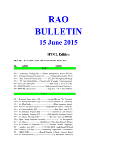 RAO Bulletin 150615d (HTML Edition)
