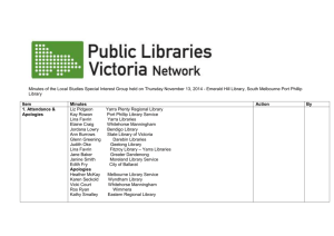 20 November 2014 - Public Libraries Victoria Network