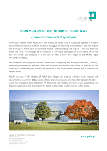 POLIN Museum of the History of Polish Jews in brief