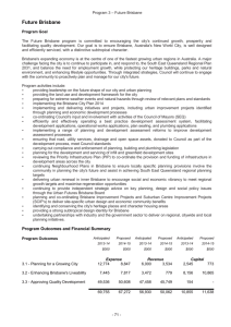 Future Brisbane - Brisbane City Council