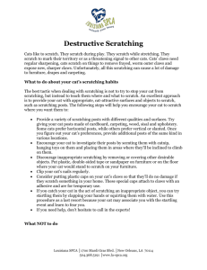 Destructive Scratching