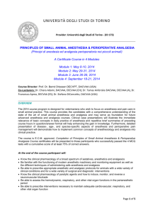 Module 1: May 8-10, 2014 - Università degli Studi di Torino