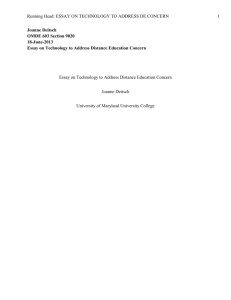 603-9020-A1-Essay on Technology to Address