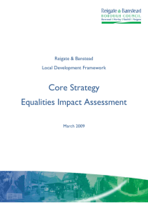 Core Strategy - Reigate and Banstead Borough Council