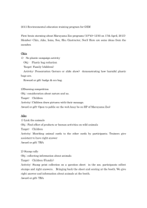 a. Discussion memo on April 17, 2013 class