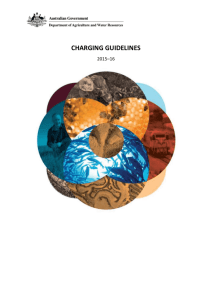 Charging Guidelines - Department of Agriculture