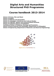 Handbook - Trinity College Dublin