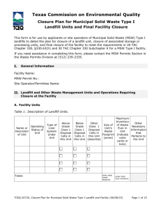 Form TCEQ-20720 - Texas Commission on Environmental Quality