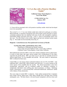 COTM0115 - California Tumor Tissue Registry