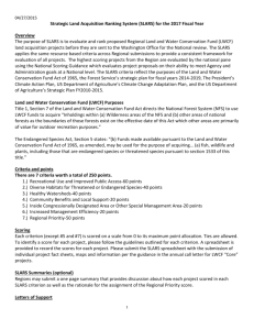 Strategic Land Acquisition Ranking System Description