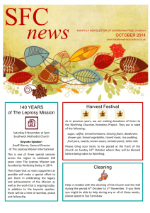 SFC Newsletter – October 2014