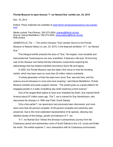 Press Release - Florida Museum of Natural History