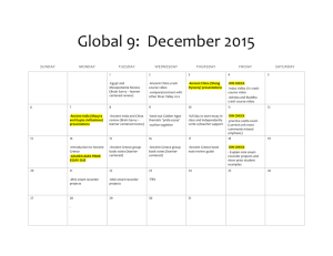 December Planning Calendar