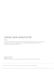 DASISH WEB-ANNOTATOR