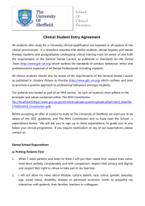 Clinical Student Entry Agreement