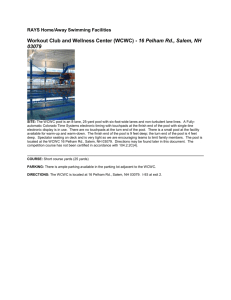 RAYS Home/Away Pool Facility Overviews