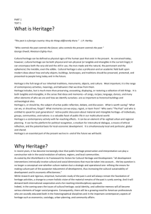 What is Heritage?