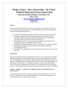 Endicott Historical Preservation Fund - Endecott
