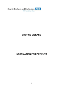crohns disease information for patients