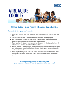 QC Cookie Selling Guide - Girl Guides of Canada.