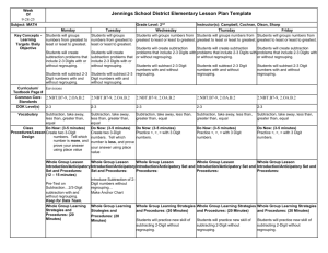 Week Of 9-28-25 Jennings School District Elementary Lesson Plan