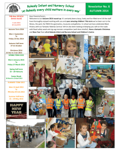 Autumn 2014 Round-up - Rokesly Infant and Nursery School and