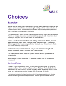 Choices Exercise - MS-UK