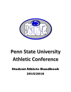 Student Athlete Handbook