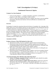 Overview - Connecticut Core Standards