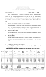 Click here for Details - Punjab State Lotteries